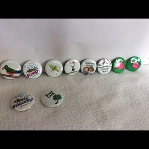 1994 vintage American Girl grin pins lot